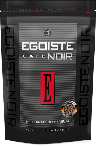 Кофе растворимый EGOISTE Noir сублимированный, 70г, изображение