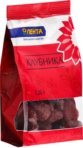 Цукаты ЛЕНТА Клубника, 120г, изображение