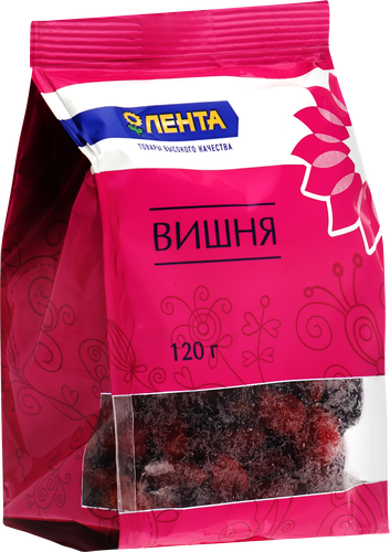 Цукаты ЛЕНТА Вишня, 120г, крупный план