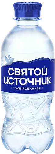 Вода питьевая СВЯТОЙ ИСТОЧНИК газированная, 0.33л, фото