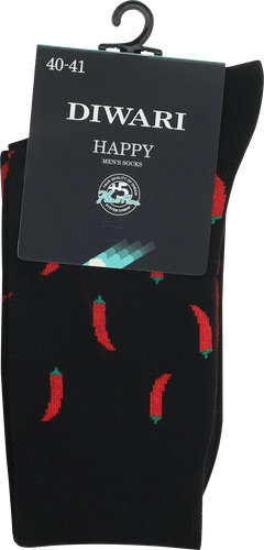 Носки мужские DIWARI Happy р. 27, 29 в ассортименте, Арт. 17С-151СП, крупный план