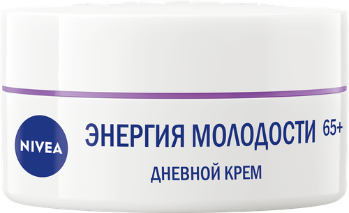 Крем дневной для лица NIVEA Энергия Молодости 65+, 53г, вид