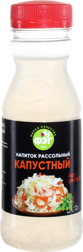 Напиток ФЭГ Капустный рассол, 240г, крупный план
