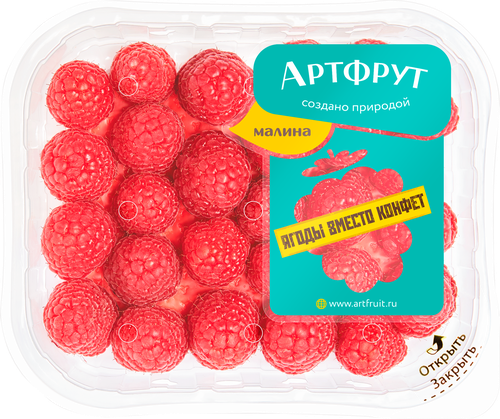Малина АРТФРУТ, 125г, вид