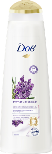 Бальзам-ополаскиватель для волос ДАВ Nourishing secrets Густые и сильные Лаванда и розмарин, 350мл, изображение