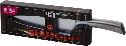 Нож поварской TALLER Preston 20см, нержавеющая сталь Арт. TR-99055, изображение