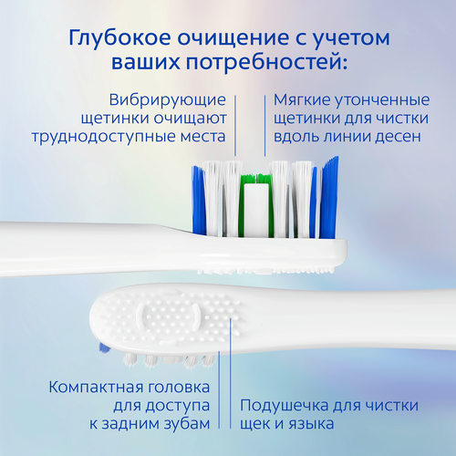 Зубная щетка электрическая COLGATE Proclinical 150, на батарейках, мягкая, фото