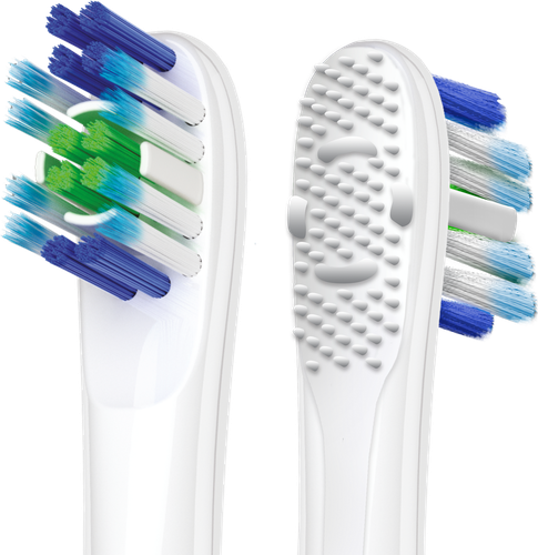 Насадки сменные для электрической зубной щетки COLGATE Proclinical 150, мягкие, 2шт, крупный план