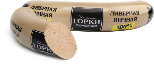 Колбаса ливерная БЛИЖНИЕ ГОРКИ Яичная, 300г, изображение