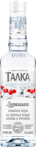 Водка ТАЛКА Особая Ледяника 40%, 0.5л, фотография