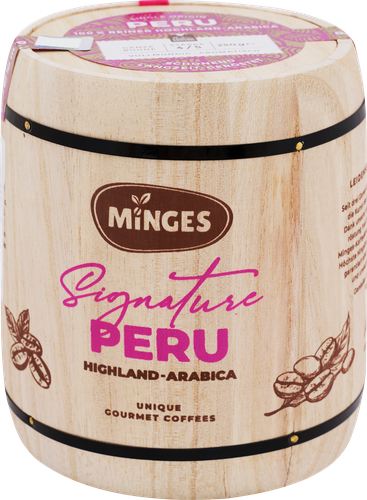 Кофе зерновой MINGES Origins Peru Beans Pack, 250г, фотография