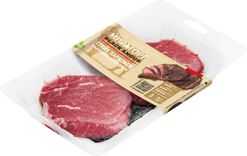 Стейк из говядины МИРАТОРГ Паризьен Black Angus, 290г, изображение