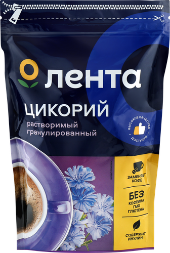 Цикорий растворимый ЛЕНТА гранулированный, 150г, изображение