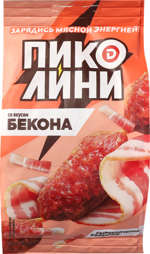 Колбаски сырокопченые ДЫМОВ Пиколини со вкусом бекона, 50г, картинка