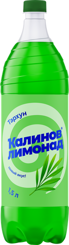 Напиток КАЛИНОВ Лимонад Тархун газированный, 1.5л, изображение