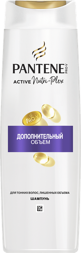 Шампунь для тонких волос PANTENE Дополнительный объем, 400мл, фото