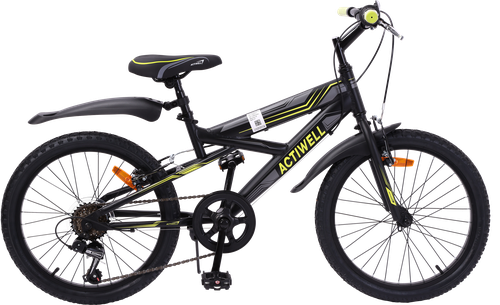 Велосипед горный ACTIWELL Junior 20" 6 скоростей, в ассортименте, Арт.  JUN20ST-U, детальное фото