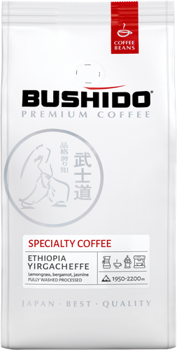 Кофе зерновой BUSHIDO Specialty, 227г, вид