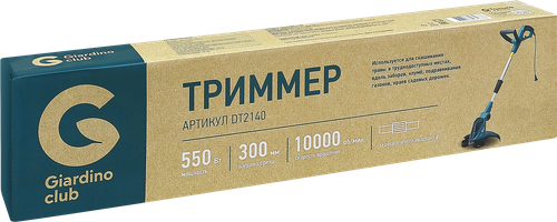 Триммер GIARDINO CLUB со съемной катушкой 550Вт, Арт. QT6045/DT2140, фотография