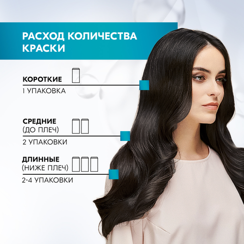 Краска для волос ГЛИСС КУР Уход&Увлажнение 7–7 Натуральный медный, 165мл, крупный план