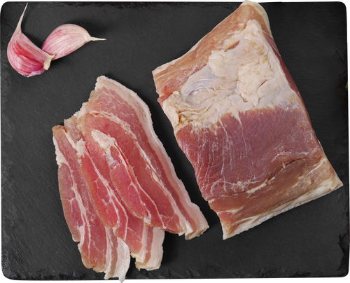Грудинка соленая ЛЕНТА FRESH, весовая, фотография