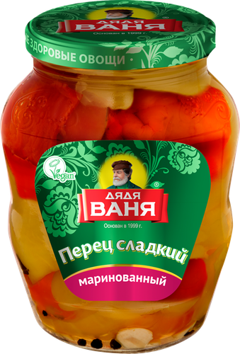 Перец маринованный ДЯДЯ ВАНЯ сладкий, 680г, изображение