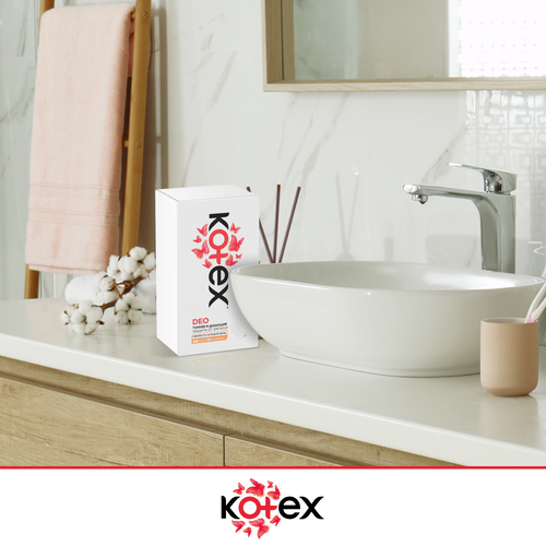 Прокладки ежедневные KOTEX Normal Deo, 56шт, фотография