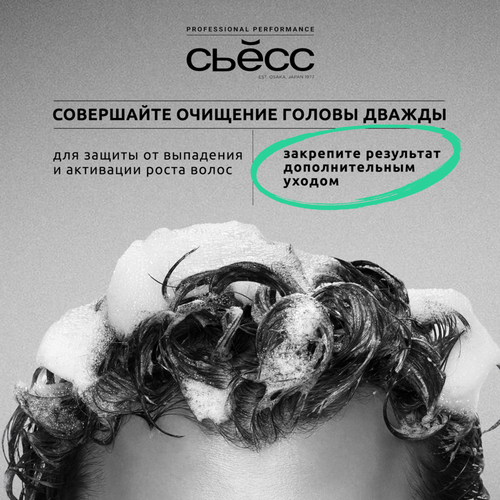 Шампунь для склонных к выпадению волос мужской СЬЁСС Men Anti-hair fall, 450мл, фото