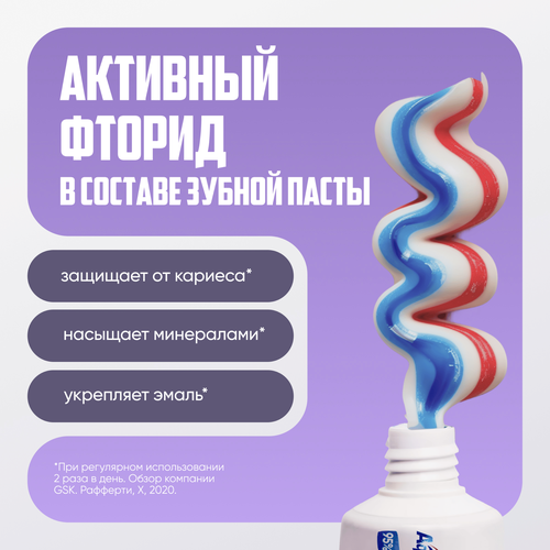 Зубная паста AQUAFRESH Активное отбеливание, 100мл, картинка