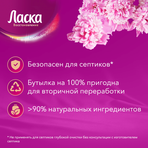 Гель для стирки ЛАСКА Арома, 2.7л, фотография