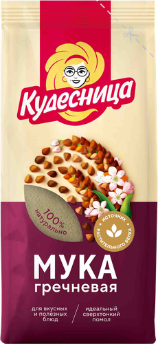 Мука гречневая КУДЕСНИЦА, 500г, детальное фото