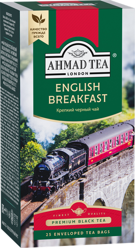 Чай черный AHMAD TEA English Breakfast, 25пак, фотография