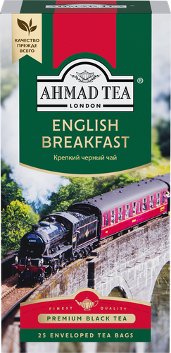 Чай черный AHMAD TEA English Breakfast, 25пак, изображение