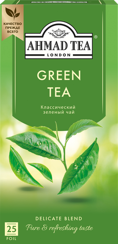 Чай зеленый AHMAD TEA Green Tea Китайский, 25пак, фотография