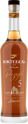 Коньяк КОКТЕБЕЛЬ Резерв 5 лет 40%, 0.5л, изображение