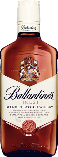 Виски BALLANTINE'S Finest Шотландский купажированный, 40%, 0.5л, изображение