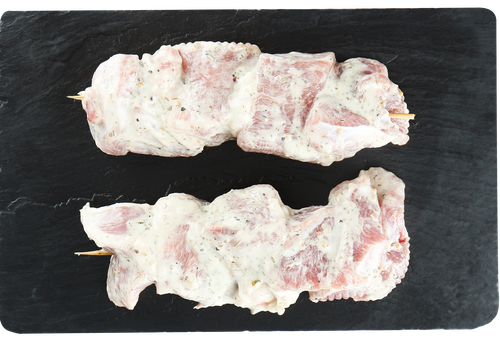 Шашлык из свиного окорока в кефире, в вакуумной упаковке ЛЕНТА FRESH, изображение