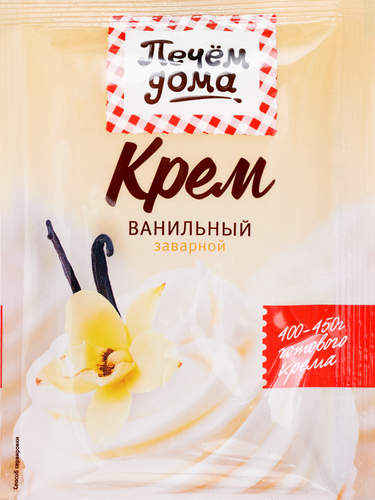 Крем-десерт ПЕЧЕМ ДОМА Ванильный, 90г, детальное фото