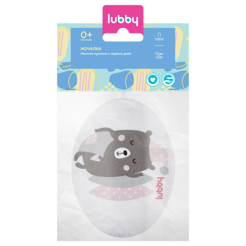 Мочалка LUBBY с 0 месяцев, Арт. 5525, фото