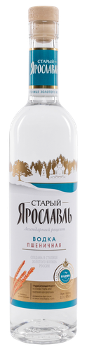 Водка СТАРЫЙ ЯРОСЛАВЛЬ Пшеничная 40%, 0.5л