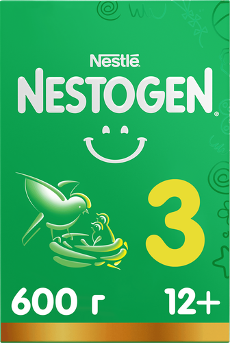 Молочко детское NESTOGEN 3, с 12 месяцев, 600г, изображение