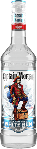 Напиток спиртной CAPTAIN MORGAN White Rum невыдержанный 37,5–40%, 0.7л, фото