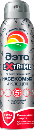 Аэрозоль-репеллент от всех летающих насекомых и клещей ДЭТА Специальный, 150мл, картинка