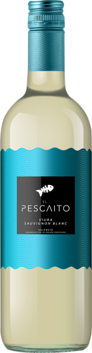 Вино EL PESCAITO Виура Совиньон Блан Утиель-Рекена белое сухое, 0.75л, картинка