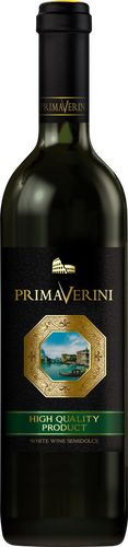 Вино PRIMAVERINI белое полусладкое, 0.75л, картинка