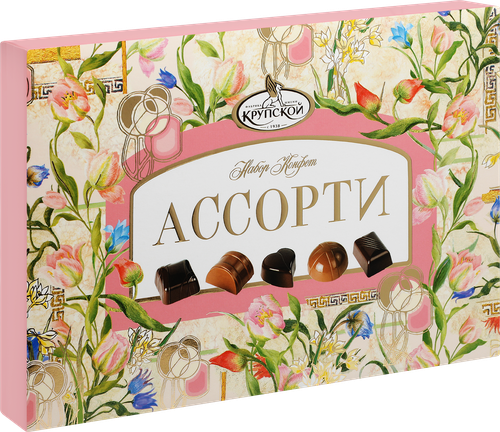 Набор конфет Ф.КРУПСКОЙ Ассорти, 249г, изображение