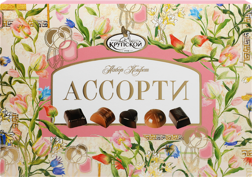 Набор конфет Ф.КРУПСКОЙ Ассорти, 249г, фото