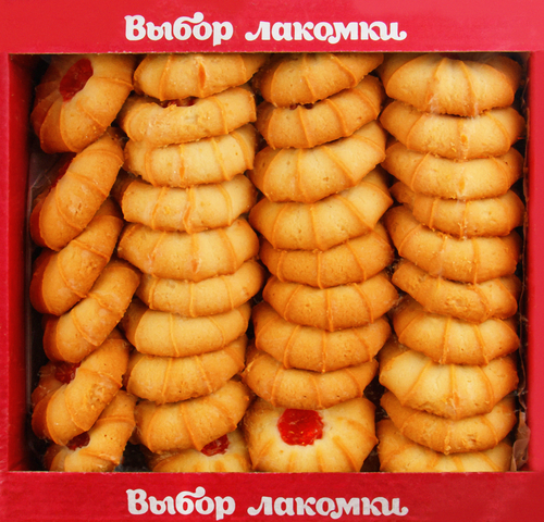Печенье сдобное ВЫБОР ЛАКОМКИ Курабье классическое, 500г, картинка