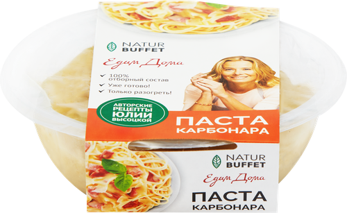 Паста Карбонара НАТУРБУФЕТ, 250г, фотография