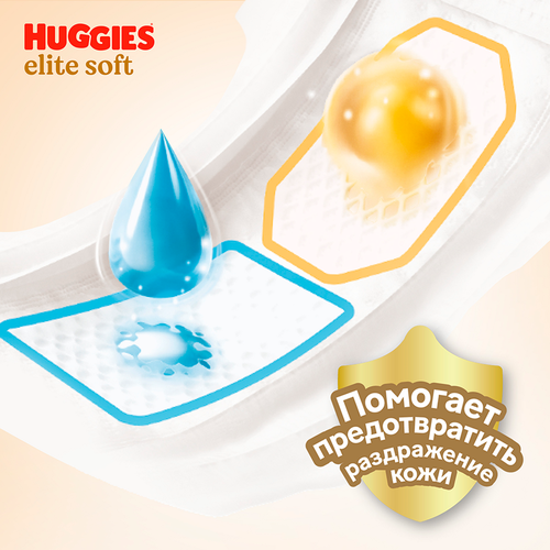 Подгузники-трусики HUGGIES Elite Soft 6 15–25кг, 32шт, фото